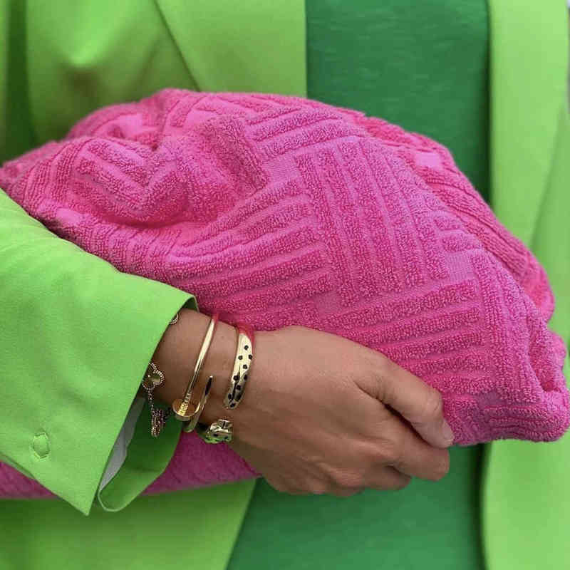 Designer Women Handbag Luxury Towel Pouch Fashion Dumpling Bags for Women Day Clutch Brands Cloud Bag Shoulder Bag Big Purse Ins G220420, Green s
Designer Women Handbag Luxury Towel Pouch Fashion Dumpling Bags for Women Day Clutch Brands Cloud Bag Shoulder Bag Big Purse Ins G220420, Green s
