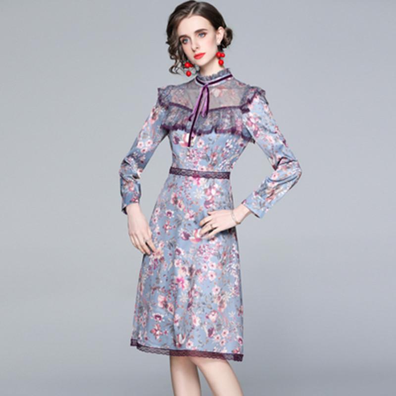 Casual Dresses 2022 Vintage Designer Women Summer Dress Fashion Bow Mesh Lace Patchwork Long Sleeve Ruffled Slim Floral Print Midi, Black;gray
Casual Dresses 2022 Vintage Designer Women Summer Dress Fashion Bow Mesh Lace Patchwork Long Sleeve Ruffled Slim Floral Print Midi, Black;gray