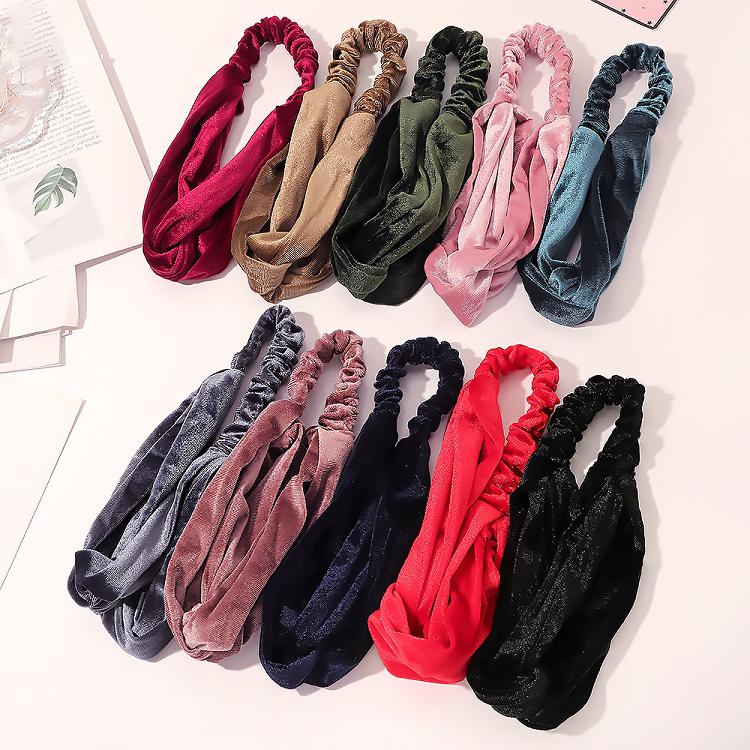 Hair Accessories Outdoor Sports Yoga Cross Hairbands Fashion Girls Elastic velvet Turban Headwrap, Mix colors;pls message
Hair Accessories Outdoor Sports Yoga Cross Hairbands Fashion Girls Elastic velvet Turban Headwrap, Mix colors;pls message