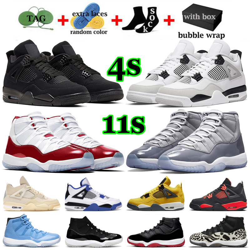 With Box Designer Jumpman 4 Basketball Shoes Men Womens Sneakers 11 Mens 4s Military Black Cat Infrared Cool Grey 11s Cherry Sports Trainers Outdoor Casual Run Shoe, 19
With Box Designer Jumpman 4 Basketball Shoes Men Womens Sneakers 11 Mens 4s Military Black Cat Infrared Cool Grey 11s Cherry Sports Trainers Outdoor Casual Run Shoe, 19