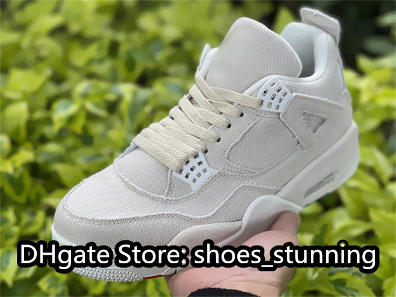 Designer Shoes Top Quality Jumpman 4 WMNS Basketball Canvas Color Sail/Sail-Cement Grey-Fire Red Outdoor Sports Sneakers Come Size 40-46, All with logo
Designer Shoes Top Quality Jumpman 4 WMNS Basketball Canvas Color Sail/Sail-Cement Grey-Fire Red Outdoor Sports Sneakers Come Size 40-46, All with logo