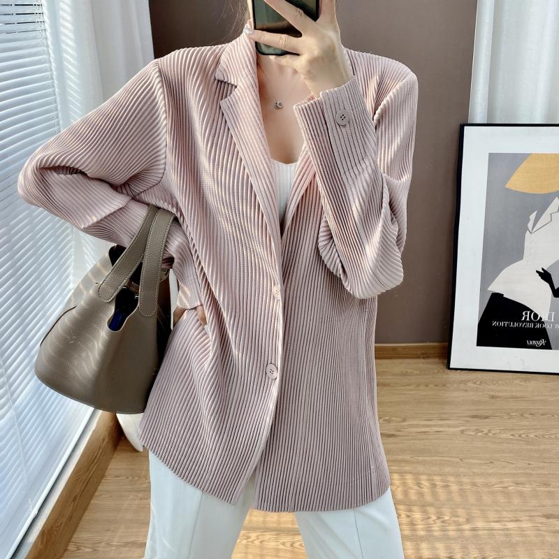 Women's Suits & Blazers Women's Autumn And Winter Casual Suit Jacket Miyak Fold Fashionable Loose Large Size Long Sleeve Mid-length Thic, Pink
Women's Suits & Blazers Women's Autumn And Winter Casual Suit Jacket Miyak Fold Fashionable Loose Large Size Long Sleeve Mid-length Thic, Pink