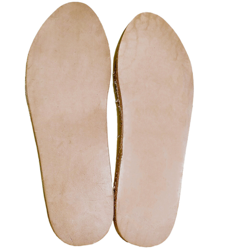 Original cowhide Firmly durable cow leather insole real skin absorb foot sweat super thick insole Very breathable 220610