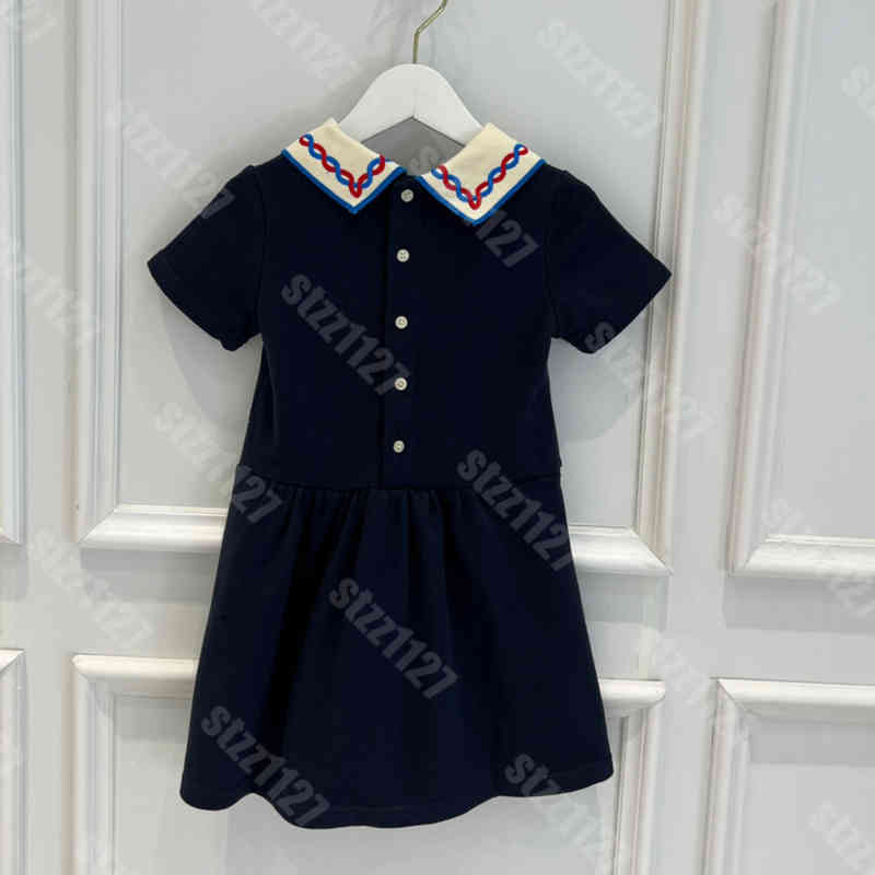 22ss kids designer clothes girls navy collar dress shirt cotton skirt summer child short sleeves embroidered skirts girl g.ci brand solid color party dresses album a1, 28
22ss kids designer clothes girls navy collar dress shirt cotton skirt summer child short sleeves embroidered skirts girl g.ci brand solid color party dresses album a1, 28