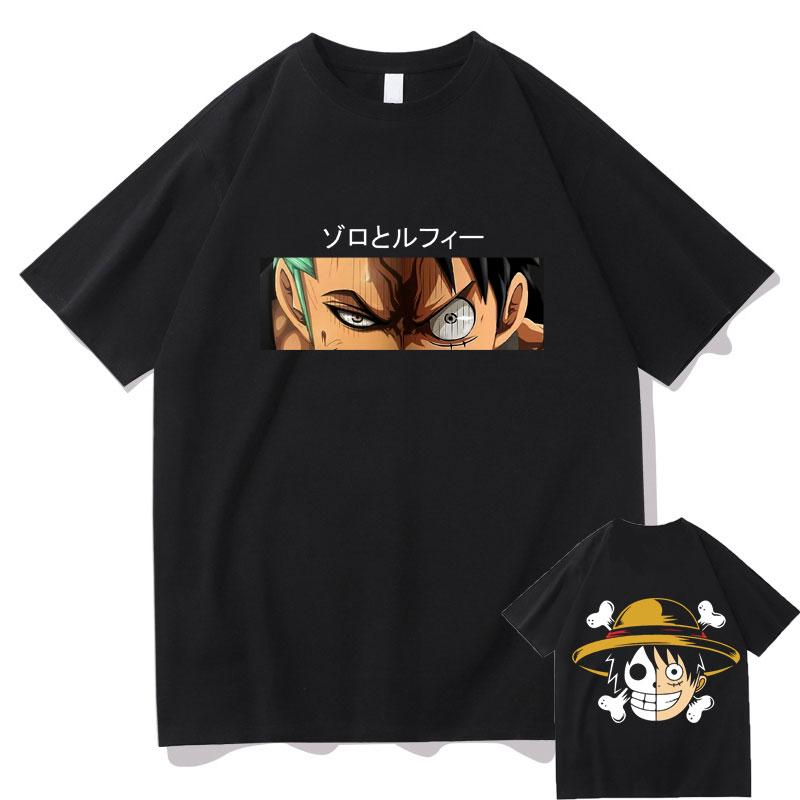 Men's T-Shirts Anime One Piece Roronoa Zoro Luffy Eyes Double-sided Print Men Women Fashion Creativity Tee Short Sleeve Man T Shirt, Green
Men's T-Shirts Anime One Piece Roronoa Zoro Luffy Eyes Double-sided Print Men Women Fashion Creativity Tee Short Sleeve Man T Shirt, Green