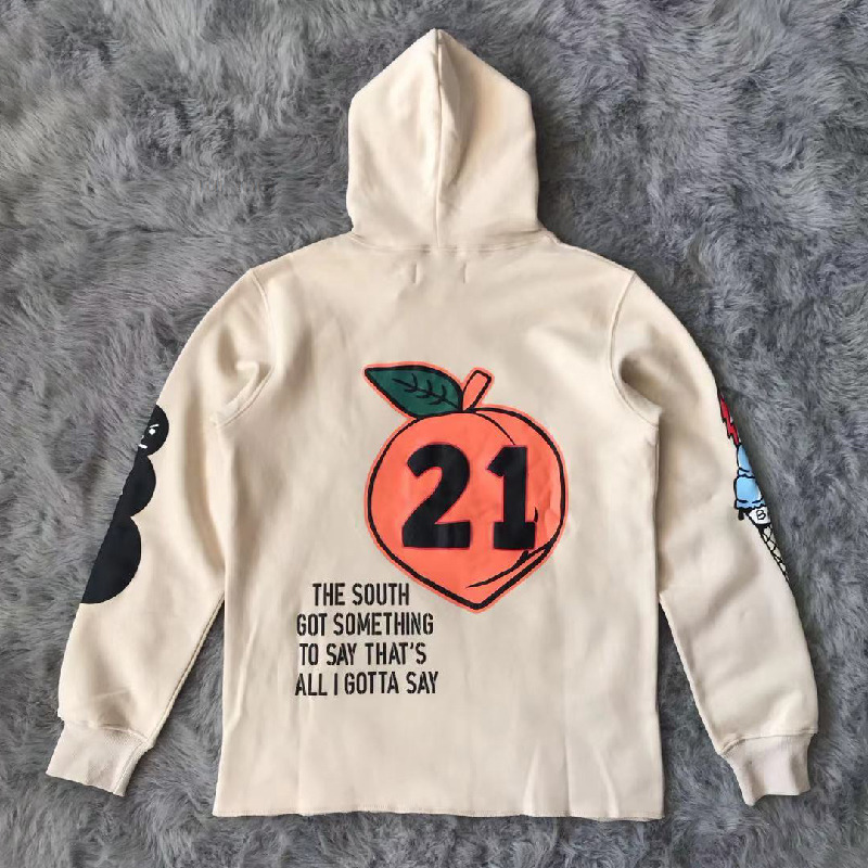 HOODIE Best Quality Pullover Men Women 1 Foaming Printing Hoodie 2021fw Hoody Sweatshirts
HOODIE Best Quality Pullover Men Women 1 Foaming Printing Hoodie 2021fw Hoody Sweatshirts