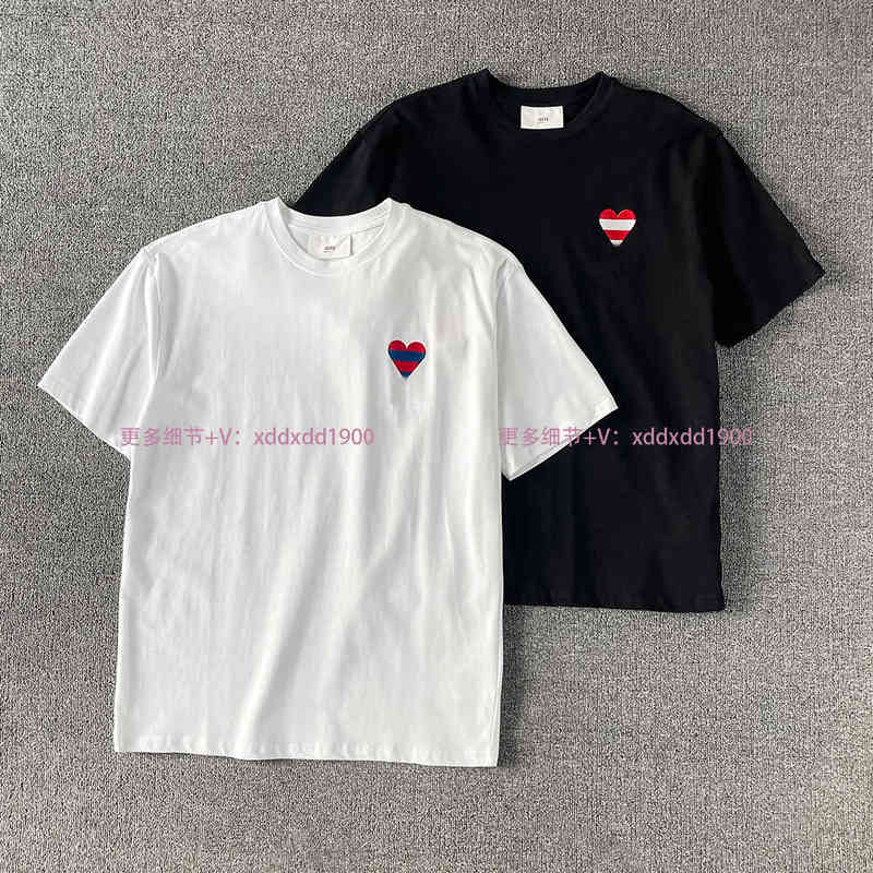 Designercorrect High Fashion Version Rainbow Love Red Peach Heart Embroidered Men' and Women' Lovers' Short Sleeved T-shirt Base Pullover, This item does not ship
Designercorrect High Fashion Version Rainbow Love Red Peach Heart Embroidered Men' and Women' Lovers' Short Sleeved T-shirt Base Pullover, This item does not ship