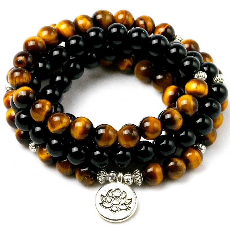 Beaded Strands Natural Tiger Eye Stone With Black Onyx Energy Buddha Bracelet Women Men Mala Health Yoga Wing Charm Jewelry GiftBeaded
Beaded Strands Natural Tiger Eye Stone With Black Onyx Energy Buddha Bracelet Women Men Mala Health Yoga Wing Charm Jewelry GiftBeaded
