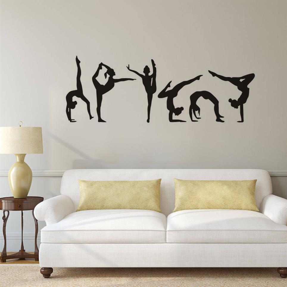 Gymnastics Girls Wall Sticker Sport Vinyl Wall Decal Gymnastics Silhouette Wall Poster Home Deocoration Girls Room Mural297m
Gymnastics Girls Wall Sticker Sport Vinyl Wall Decal Gymnastics Silhouette Wall Poster Home Deocoration Girls Room Mural297m