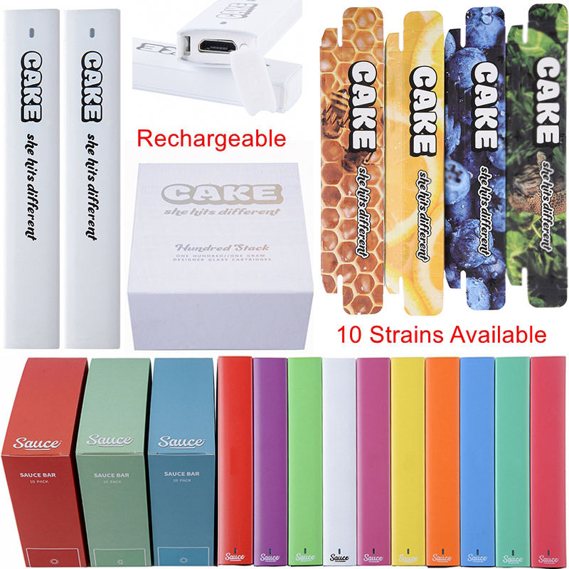 Cake Sauce Bar Rechargeable Disposable E Cigarettes Vape Pens Cookies MUHA MEDS Runtz Friendly Farms 1ml Empty Pods 280mAh Battery
Cake Sauce Bar Rechargeable Disposable E Cigarettes Vape Pens Cookies MUHA MEDS Runtz Friendly Farms 1ml Empty Pods 280mAh Battery