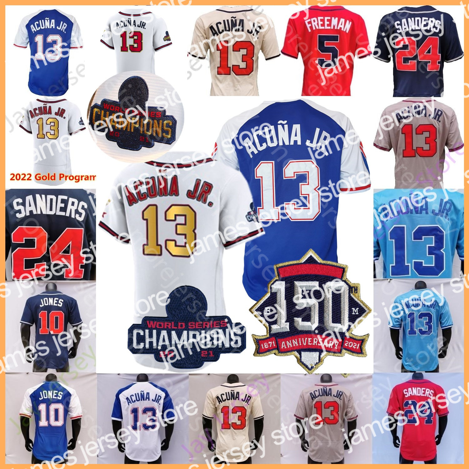 New WS Cano Jersey Jake Odorizzi Spencer Strider Michael Harris II Ozzie Albies Ronald Acuna Jr. Matt Olson Dansby Swanson Austin Riley Max, Fan's versions red
New WS Cano Jersey Jake Odorizzi Spencer Strider Michael Harris II Ozzie Albies Ronald Acuna Jr. Matt Olson Dansby Swanson Austin Riley Max, Fan's versions red