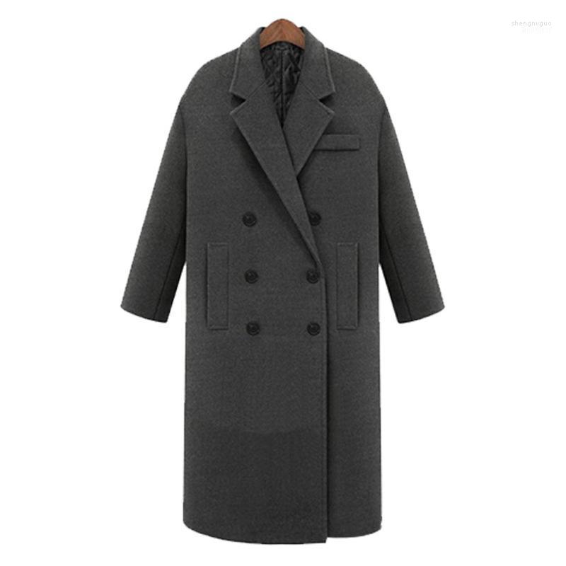 Women' Jackets Womens Winter Lapel Wool Trench Jacket Long Overcoat Outwear Button Fashion Chaqueta De Mujer Abrigo Invierno 2022, Gray
Women' Jackets Womens Winter Lapel Wool Trench Jacket Long Overcoat Outwear Button Fashion Chaqueta De Mujer Abrigo Invierno 2022, Gray