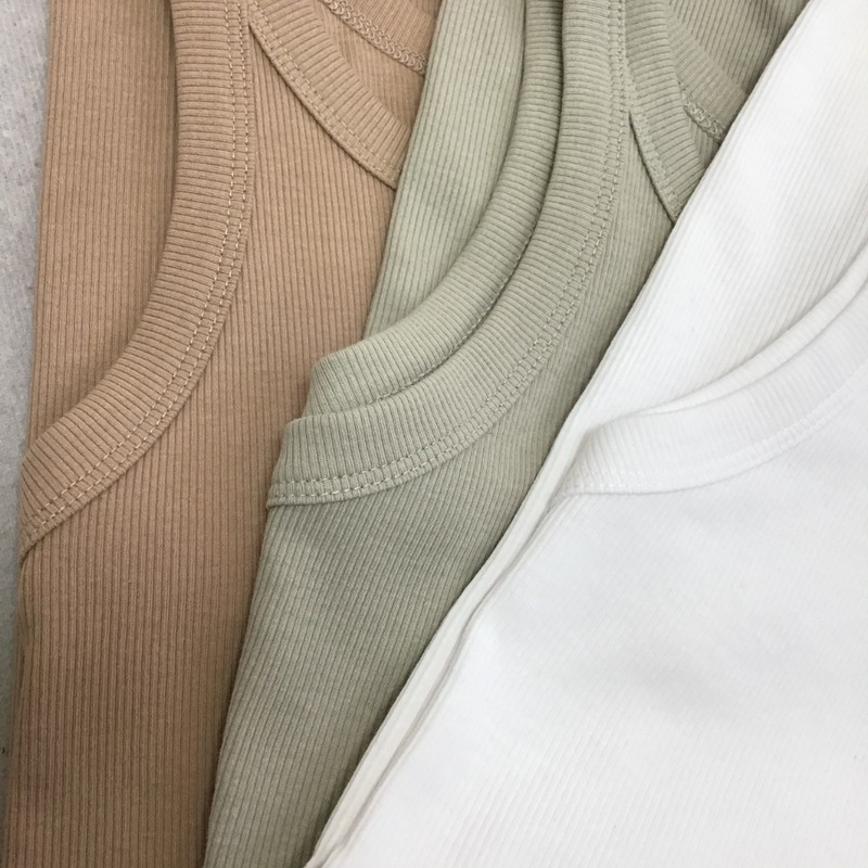 Women O-neck Sleeveless Tank Top lady Slim Stretch Vest Camis Female Casual Fashion Bottoming 220325