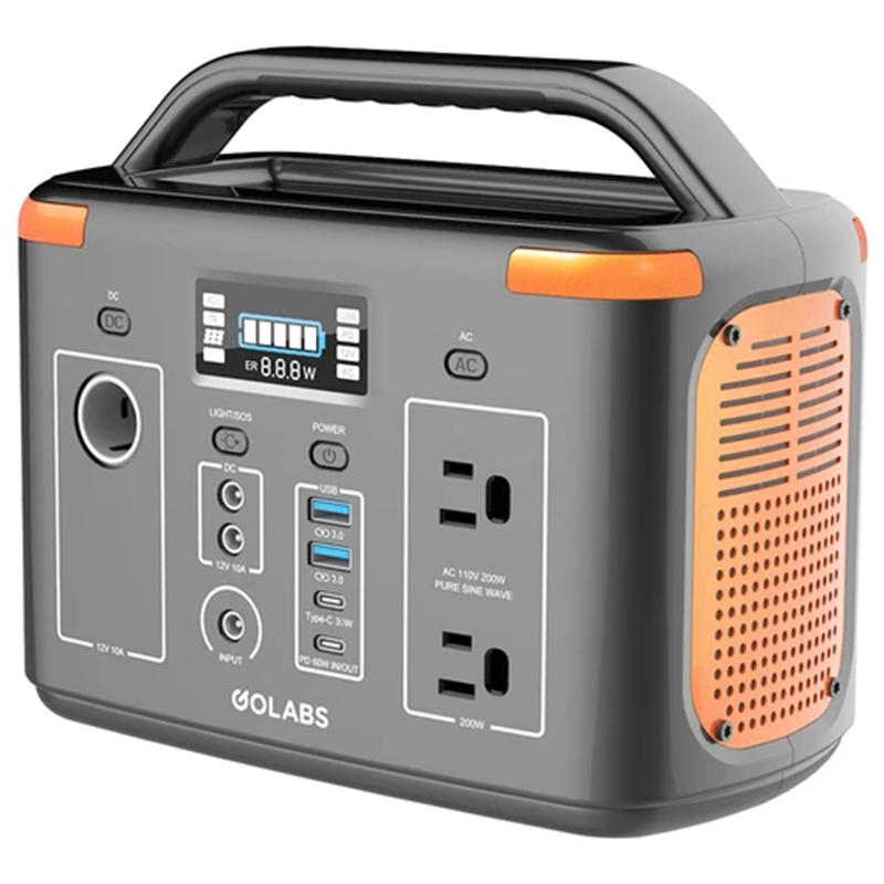 R150 Portable Power Station 204Wh LiFePO4 Battery for Outdoors Camping Fishing Hiking Emergency Home - Black
R150 Portable Power Station 204Wh LiFePO4 Battery for Outdoors Camping Fishing Hiking Emergency Home - Black