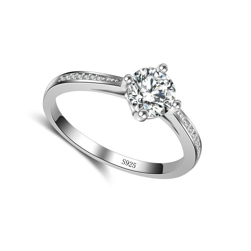 Wedding Rings Sterling Silver Ring With Geometrically Irregular Patterns Round Crystal For Women Wife Anniversary Thanksgiving DayWedding
Wedding Rings Sterling Silver Ring With Geometrically Irregular Patterns Round Crystal For Women Wife Anniversary Thanksgiving DayWedding
