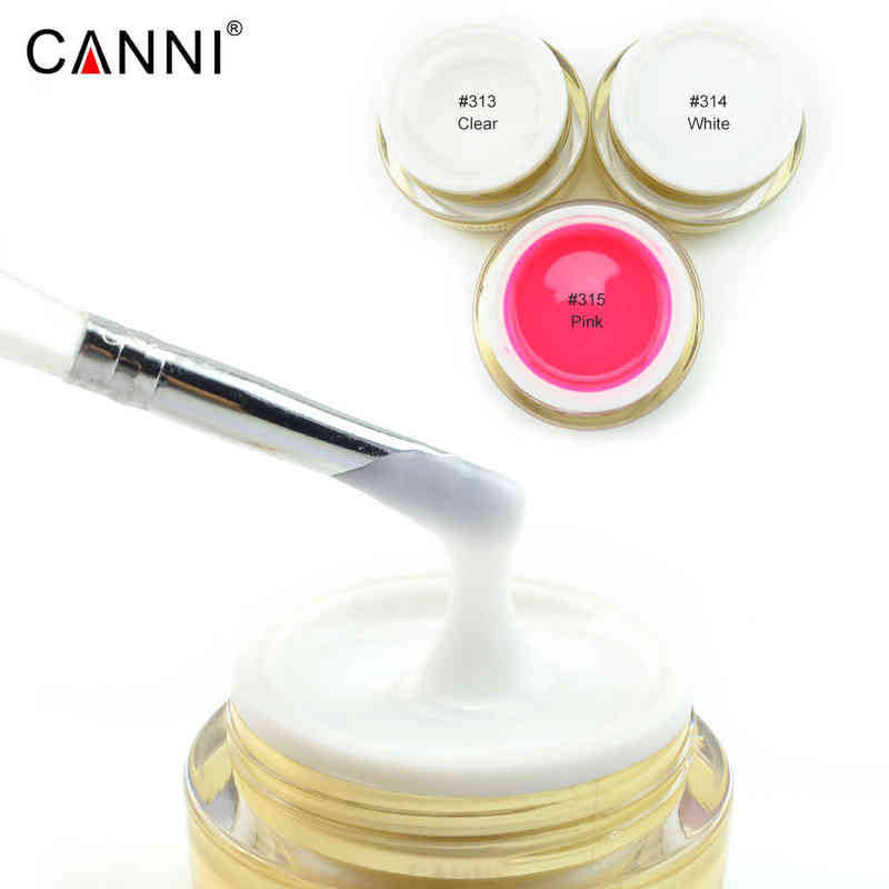 NXY Nail Gel Canni Builder Extension Jelly Uv Led Full Coverage Pink Clear Art Camouflage Self Level Soft Polish 0328