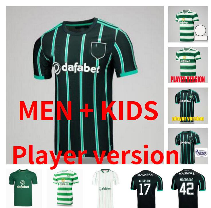 FANS Player version 22 23 Celtic FC Away Soccer Jersey ABADA TAYLOR GIAKOUMAKIS 2022 2023 JOTA KYOGO ROGIC MCGREGOR Football Shirt FORREST RALSTON Men's kids kit, 21/22
FANS Player version 22 23 Celtic FC Away Soccer Jersey ABADA TAYLOR GIAKOUMAKIS 2022 2023 JOTA KYOGO ROGIC MCGREGOR Football Shirt FORREST RALSTON Men's kids kit, 21/22