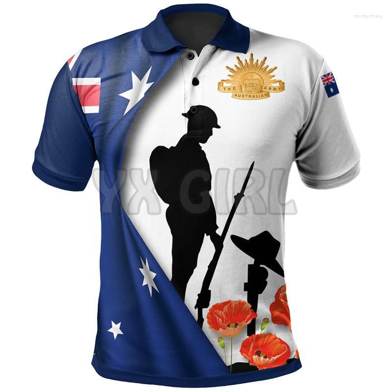 Men's Polos Summer Shirts Women For Men Anzac We Will Remember Them 3D Printed Short Sleeve T Tops CamisasMen's Men'sMen's Mont22, Style-6
Men's Polos Summer Shirts Women For Men Anzac We Will Remember Them 3D Printed Short Sleeve T Tops CamisasMen's Men'sMen's Mont22, Style-6
