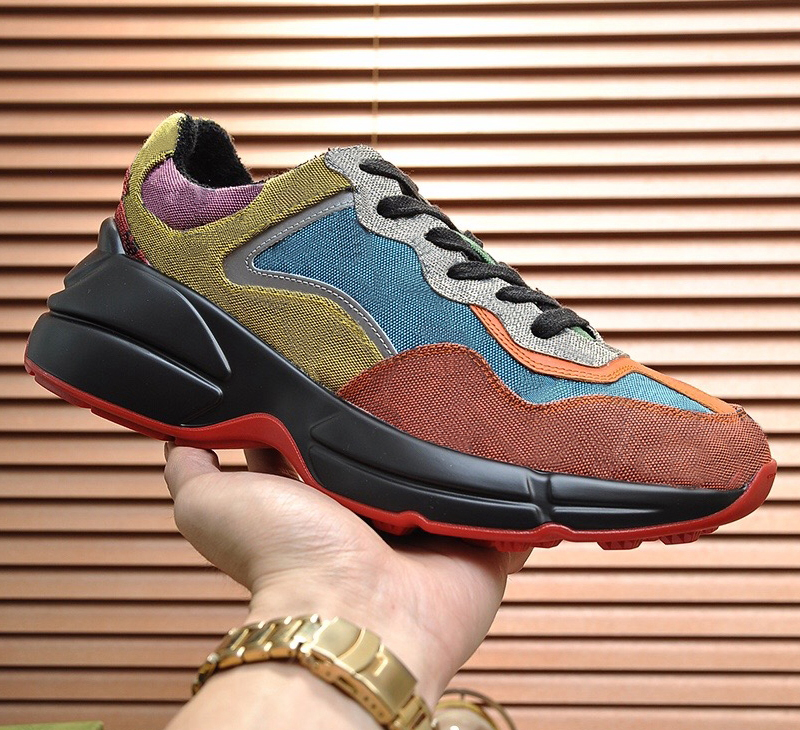Designer Rhyton Shoes Multicolor Sneakers Men Women Trainers Vintage Chaussures Platform Sneaker Strawberry Mouse Mouth Shoe Designers Sneakers Womens, 22
Designer Rhyton Shoes Multicolor Sneakers Men Women Trainers Vintage Chaussures Platform Sneaker Strawberry Mouse Mouth Shoe Designers Sneakers Womens, 22