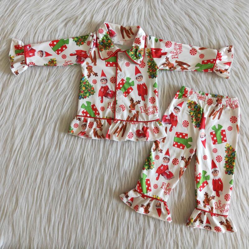 Clothing Sets Wholesale Boutique Christmas Tree Cute Print Button Boy & Girl Pajamas High Quality SetClothing, Orange
Clothing Sets Wholesale Boutique Christmas Tree Cute Print Button Boy & Girl Pajamas High Quality SetClothing, Orange