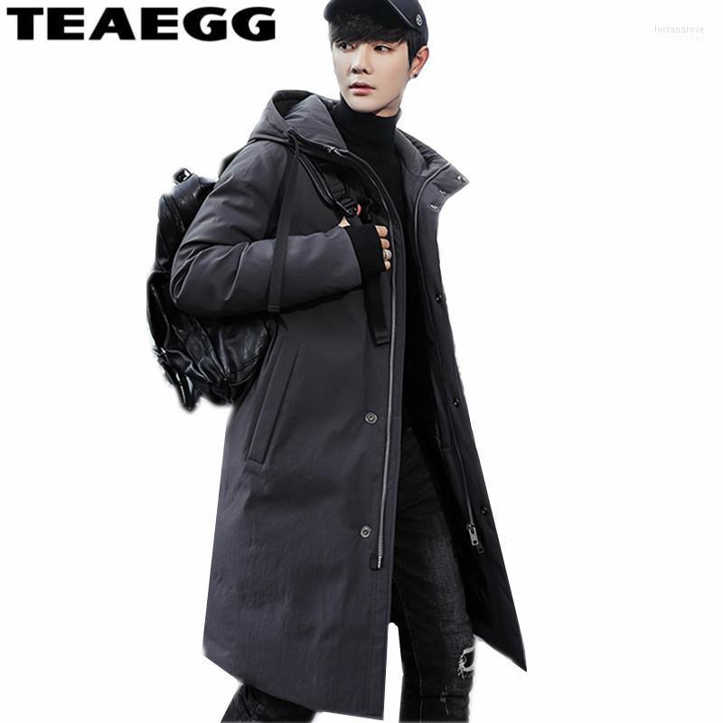 Men's Down & Parkas TEAEGG Warm White Duck Men Chaquetas De Plumas Para Hombre Casual Hooded Jacket Long Parka Outwear AL15231 Luci22, Black
Men's Down & Parkas TEAEGG Warm White Duck Men Chaquetas De Plumas Para Hombre Casual Hooded Jacket Long Parka Outwear AL15231 Luci22, Black