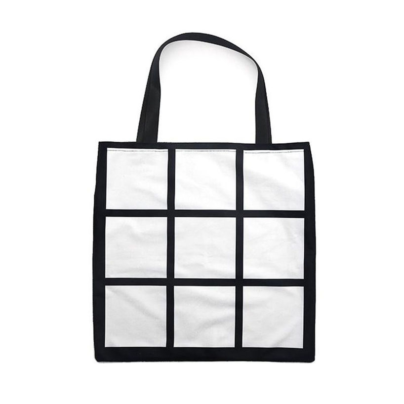 Sublimation Grid Tote Bag Blank White DIY heat transfer shopping bag 9 panels Cloth Frabic reusable Storage gift bag handbag sxa10
Sublimation Grid Tote Bag Blank White DIY heat transfer shopping bag 9 panels Cloth Frabic reusable Storage gift bag handbag sxa10