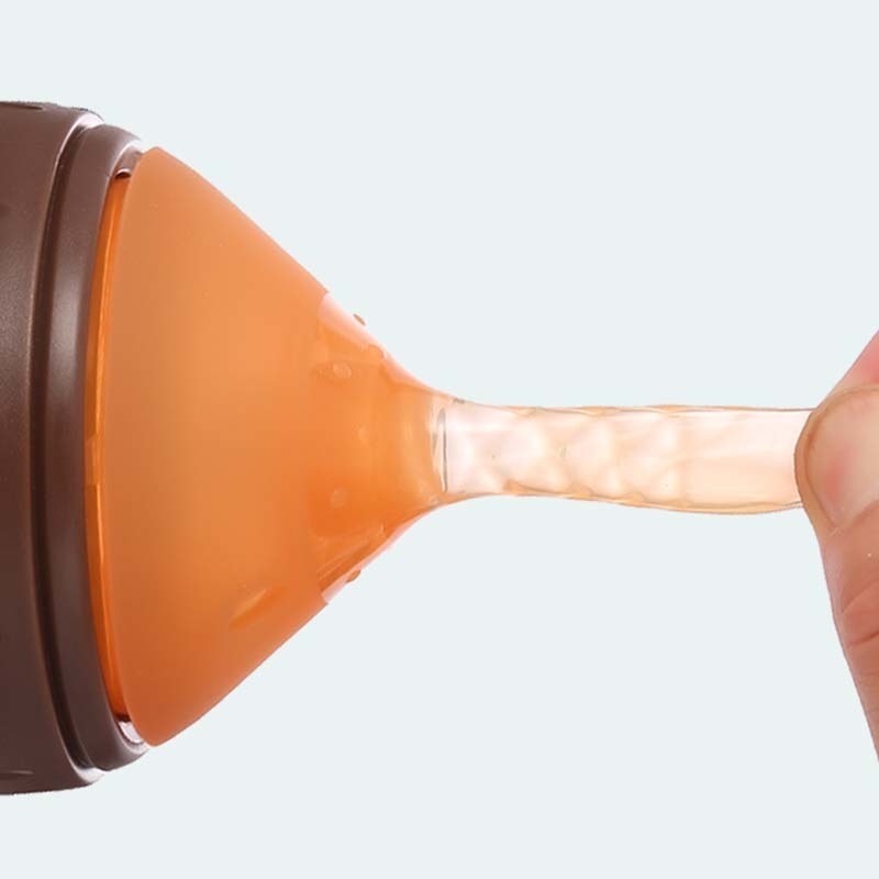 150ML 240ML Baby Silicone Milk Feeding Bottle BPA Free Wide Mouth Anti-fall Bottle Soft Baby Larger Feeding Bottle 220512