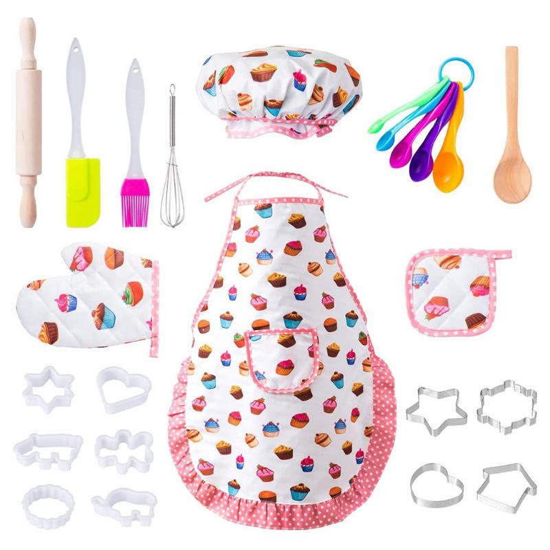 Other Bakeware Chef Cooking Set For Kids Kitchen DIY Cake Pastry Dessert Making Baking Kits Creative Funny Children Kitchenware 20 Pcs/
Other Bakeware Chef Cooking Set For Kids Kitchen DIY Cake Pastry Dessert Making Baking Kits Creative Funny Children Kitchenware 20 Pcs/