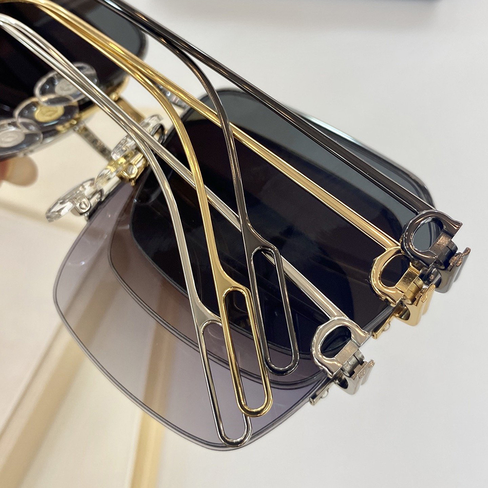 Sunglasses Men Women Polished Champagne Half Rim Frame Oval gold fashion eyewear business casual shows cool in summer IP Rating 3 Size 56 X 140mm
Sunglasses Men Women Polished Champagne Half Rim Frame Oval gold fashion eyewear business casual shows cool in summer IP Rating 3 Size 56 X 140mm