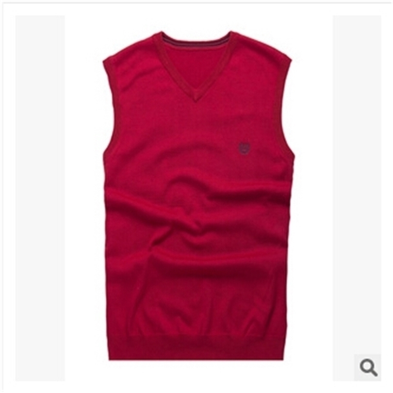 New Fall And Winter Hot Latest Fashion Mens Large Size Business Dongkuan Cotton Waistcoat Sweater S 4XL 201125