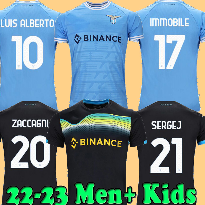 2022 2023 LAZIO Soccer jerseys 22 23 latium camiseta de futbol IMMOBILE LUIS ALBERTO ZACCAGNI SERGEJ PEDRO Football Shirts Men Kids kits away home Anderson, 22 23 home no patch
2022 2023 LAZIO Soccer jerseys 22 23 latium camiseta de futbol IMMOBILE LUIS ALBERTO ZACCAGNI SERGEJ PEDRO Football Shirts Men Kids kits away home Anderson, 22 23 home no patch