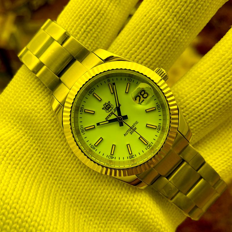 Wristwatches SD1933 Water Ghost Turquoise Dial 20Bar Waterproof Sapphire Date NH35 Automatic Mechanical Watches For MenWristwatches, 33ql-jbl turquoise
Wristwatches SD1933 Water Ghost Turquoise Dial 20Bar Waterproof Sapphire Date NH35 Automatic Mechanical Watches For MenWristwatches, 33ql-jbl turquoise