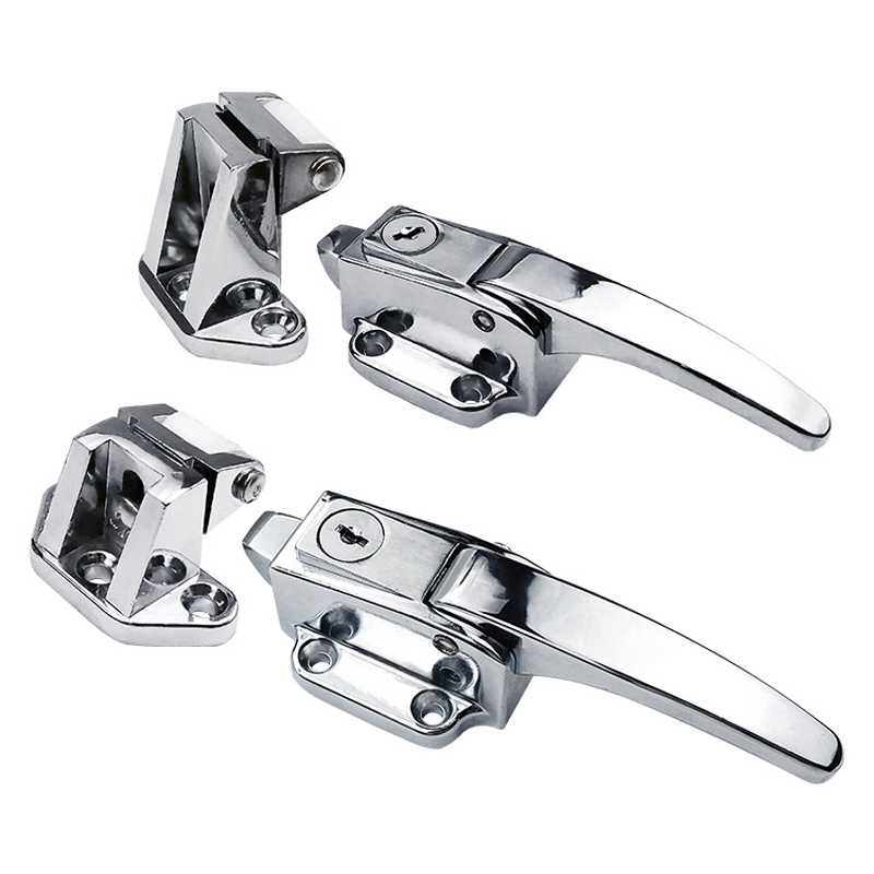Freezer handle oven door hinge Cold storage knob lock adjusable latch Experimental equipment pull part cookware Industrial plant