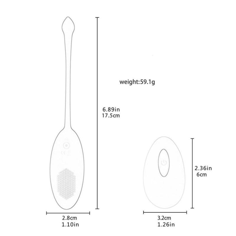 Female Wireless Control Masturbator Bullet Egg Electric Vibrating Clitoris Stimulator Vaginal Massage Ball Sex Toys for Woman 220425 - view 7