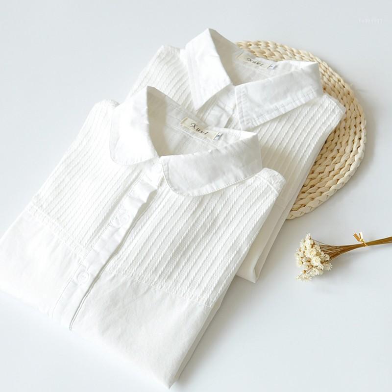 Women Shirts Blouses 2022 Autumn Spring Female Shirt Turn Down Collar Long Sleeve Laes Tops Casual Cotton Blouse Blusas White Women's &, White sharp corner
Women Shirts Blouses 2022 Autumn Spring Female Shirt Turn Down Collar Long Sleeve Laes Tops Casual Cotton Blouse Blusas White Women's &, White sharp corner
