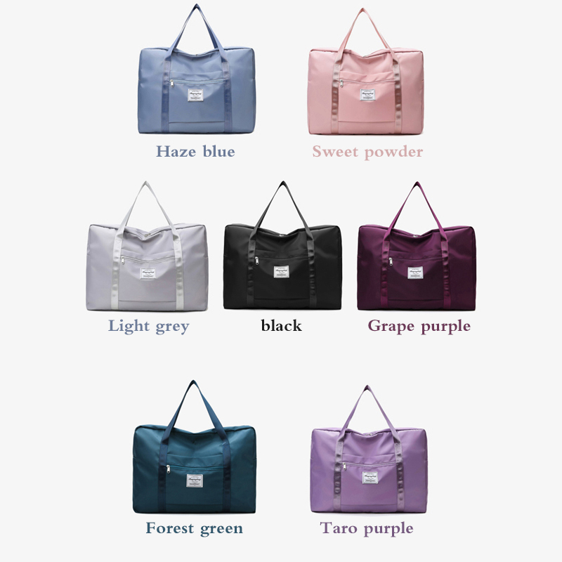 Large Capacity Folding Travel Bag Waterproof Luggage Tote Bag Ladies Fashion Portable Handbag, Blue
Large Capacity Folding Travel Bag Waterproof Luggage Tote Bag Ladies Fashion Portable Handbag, Blue