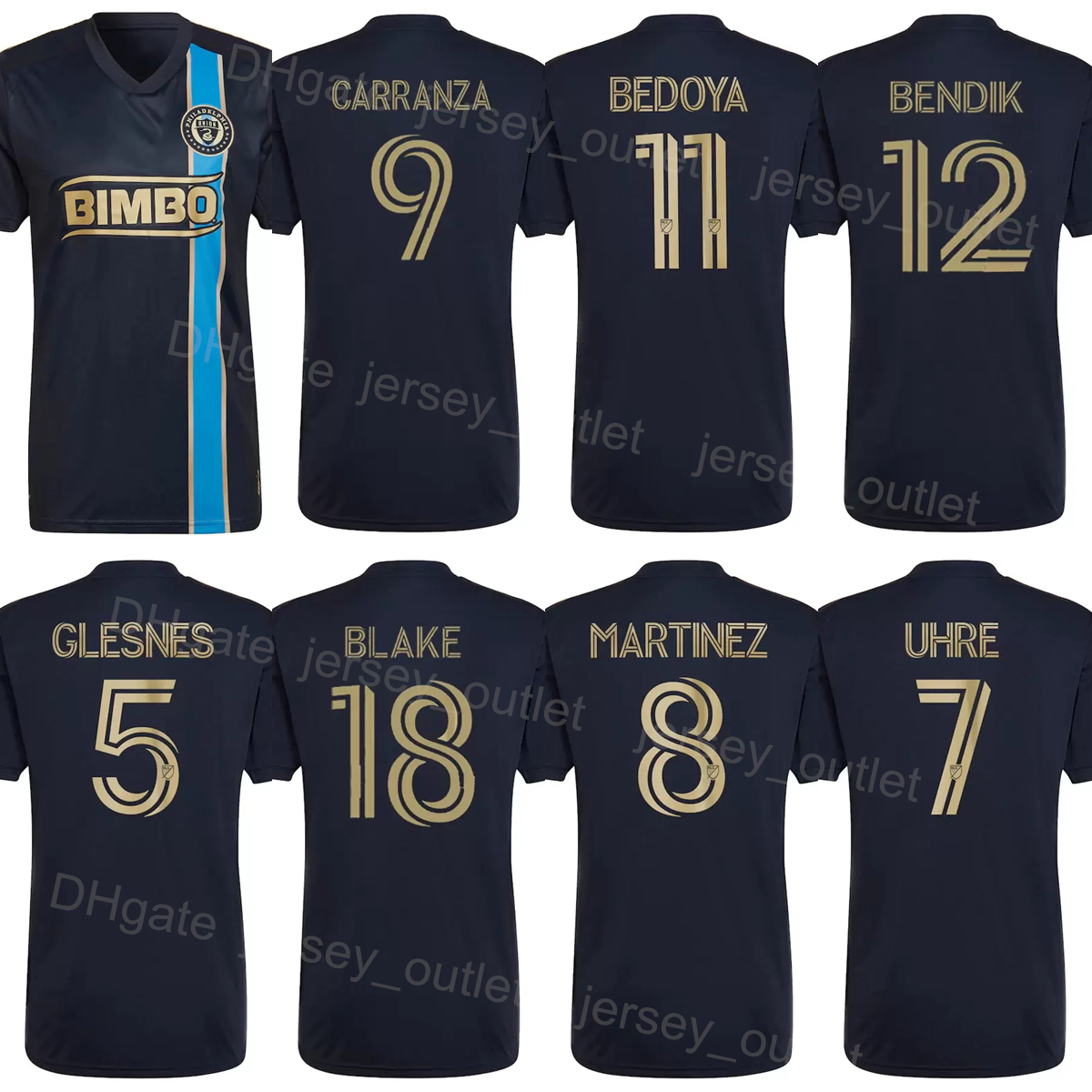 22/23 MLS Club 19 BURKE Soccer Jerseys Philadelphia Union 7 UHRE 27 WAGNER 5 GLESNES 3 ELLIOTT 18 BLAKE 8 MARTINEZ 6 GAZDAG 9 CARRANZA 11 BEDOYA Football Shirt Kits Black
22/23 MLS Club 19 BURKE Soccer Jerseys Philadelphia Union 7 UHRE 27 WAGNER 5 GLESNES 3 ELLIOTT 18 BLAKE 8 MARTINEZ 6 GAZDAG 9 CARRANZA 11 BEDOYA Football Shirt Kits Black