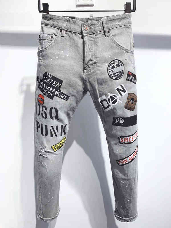 DSQ Jeans Mens Luxury Designer Jeans Skinny Ripped Cool Guy Causal Hole Denim Fashion Brand Fit Jeans Men Washed Pants 61264, As picture
DSQ Jeans Mens Luxury Designer Jeans Skinny Ripped Cool Guy Causal Hole Denim Fashion Brand Fit Jeans Men Washed Pants 61264, As picture