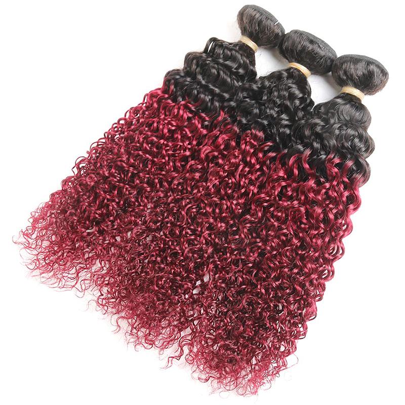 1B/Burgundy Ombre Hair Extensions 1b 99J Brazilian Kinky Curly Hair Weave Red Remy Ombre Human Hair 3 4 Bundles, Ombre color
1B/Burgundy Ombre Hair Extensions 1b 99J Brazilian Kinky Curly Hair Weave Red Remy Ombre Human Hair 3 4 Bundles, Ombre color