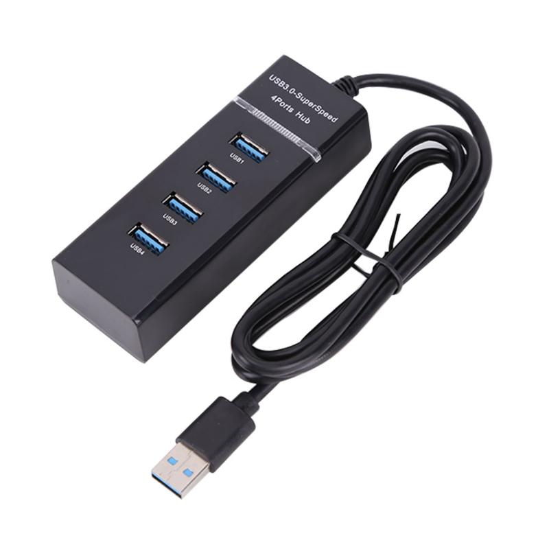 Hubs USB 4-port Hub Transfer Rate 5Gbps USB3.0 High-speed Splitter Notebook One-to-four Extender 3 0 Computer-to-USB HubUSB
