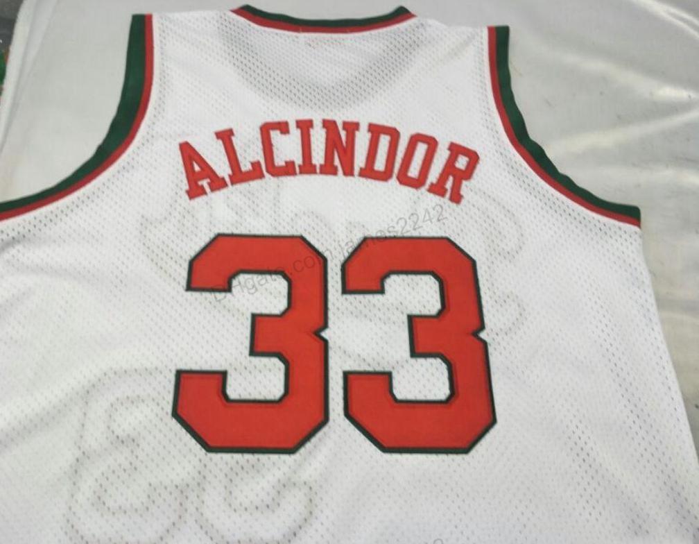 Custom Retro ALCINDOR #33 Basketball Jersey Men's All Stitched White Any Size 2XS-5XL Name Or Number Top Quality
Custom Retro ALCINDOR #33 Basketball Jersey Men's All Stitched White Any Size 2XS-5XL Name Or Number Top Quality