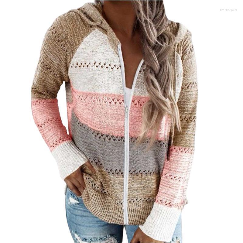 Women' Knits & Tees Women Hooded Long Sleeve Patchwork Cardigan Sweater Fashion Female Loose Casual Sweaters Autumn Winter Outfits Time22
Women' Knits & Tees Women Hooded Long Sleeve Patchwork Cardigan Sweater Fashion Female Loose Casual Sweaters Autumn Winter Outfits Time22