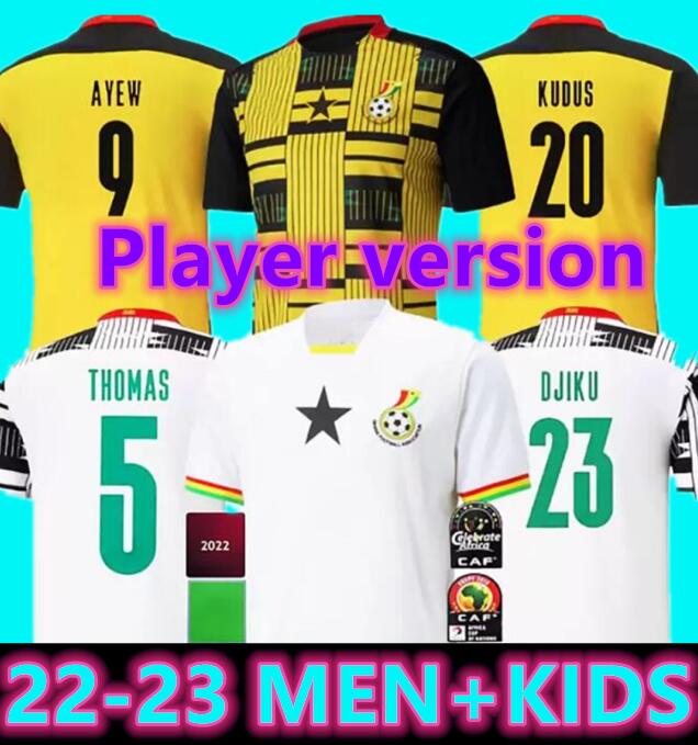 2022 2023 Ghana Soccer Jerseys National Team CUP THOMAS Djiku Afena SCHLUPP J.AYEW KUDUS Baba Home Away 21 22 23 Amartey Football Shirt WORLD men kids kit Player version, 2022home
2022 2023 Ghana Soccer Jerseys National Team CUP THOMAS Djiku Afena SCHLUPP J.AYEW KUDUS Baba Home Away 21 22 23 Amartey Football Shirt WORLD men kids kit Player version, 2022home