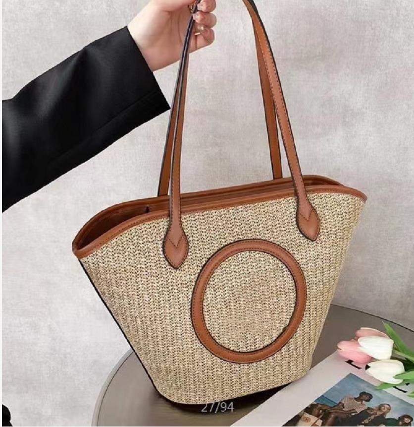 Top Women handbags Shopping Bags woven bag Tote handbag high quality fashion Beach bags luxury designer travel Crossbody Shoulder Wallet Purses, White
Top Women handbags Shopping Bags woven bag Tote handbag high quality fashion Beach bags luxury designer travel Crossbody Shoulder Wallet Purses, White