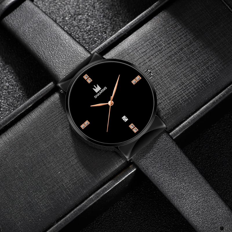 Wristwatches 2022 Fashion Leather Watch Men Luxury Business Mens Watches Casual Man Brand Gift Clock Reloj Relogio Masculino, Black
Wristwatches 2022 Fashion Leather Watch Men Luxury Business Mens Watches Casual Man Brand Gift Clock Reloj Relogio Masculino, Black