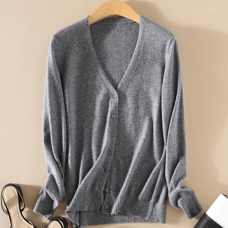 Women' Knits & Tees Cashmere Sweater Women Knitted Cardigans Coat Autumn Winter Long Sleeve Casual Cardigan Female Jumper Pull Femme 255 Pe, Light grey
Women' Knits & Tees Cashmere Sweater Women Knitted Cardigans Coat Autumn Winter Long Sleeve Casual Cardigan Female Jumper Pull Femme 255 Pe, Light grey