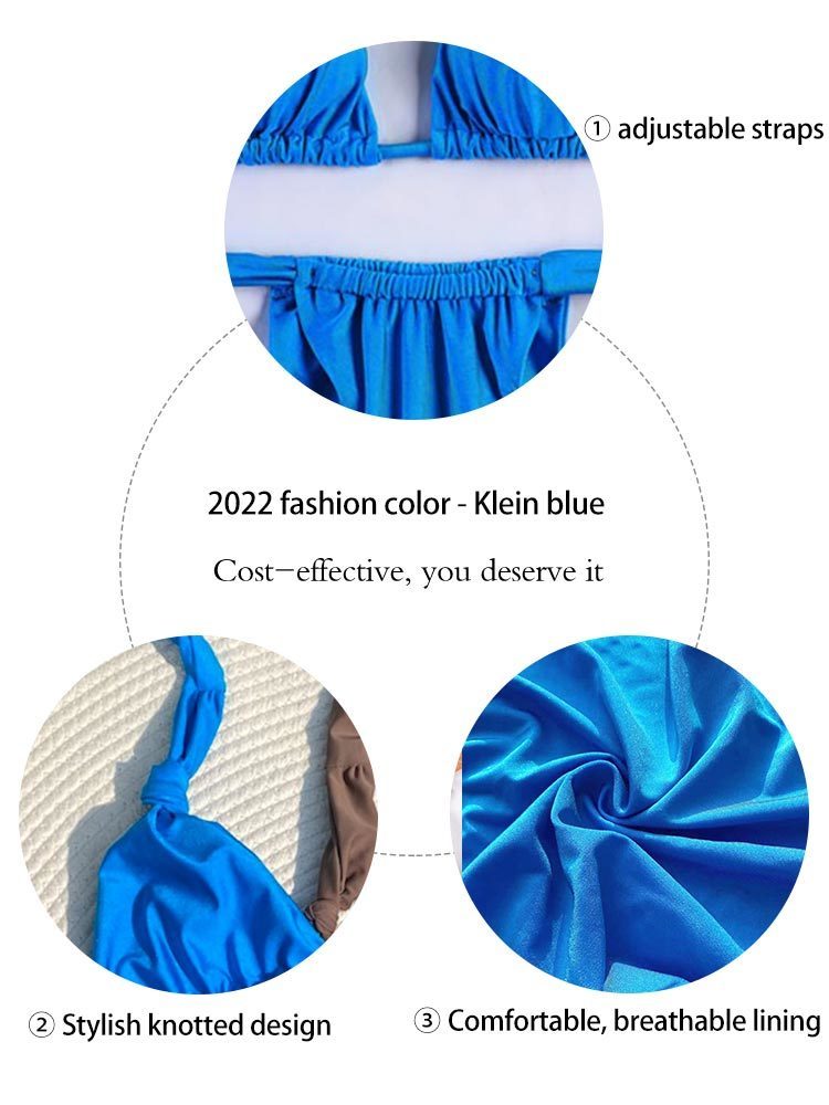 Miyouj Halter Bikinis Swimsuit Bandage Bikini Set Print Swimwear Women Micro Thong Pleasted Swimsuits Sexy Bathing Suit 220611