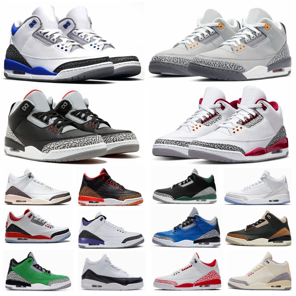Jumpmans 3 3s Pine Green Men Basketball Shoes Black Cement Racer Blue Fire Red Court Purple Cool Grey UNC Laser Orange Katrina Mens Sneakers Sports shoe, 21
Jumpmans 3 3s Pine Green Men Basketball Shoes Black Cement Racer Blue Fire Red Court Purple Cool Grey UNC Laser Orange Katrina Mens Sneakers Sports shoe, 21