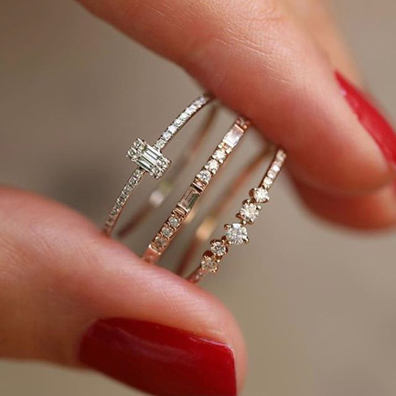 IPARAM 3Pcs Set Crystal Zircon Wedding Ring Fashion Women Gold Color Twist Jewelry Gift 220716
IPARAM 3Pcs Set Crystal Zircon Wedding Ring Fashion Women Gold Color Twist Jewelry Gift 220716