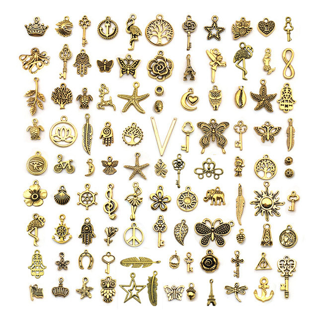Charms for Jewelry Making Supplies Kit, Mixed Smooth Tibetan Silver Metal Charms findings DIY Craft Accessories Bracelet Necklace Pendant Earring Keychain
Charms for Jewelry Making Supplies Kit, Mixed Smooth Tibetan Silver Metal Charms findings DIY Craft Accessories Bracelet Necklace Pendant Earring Keychain